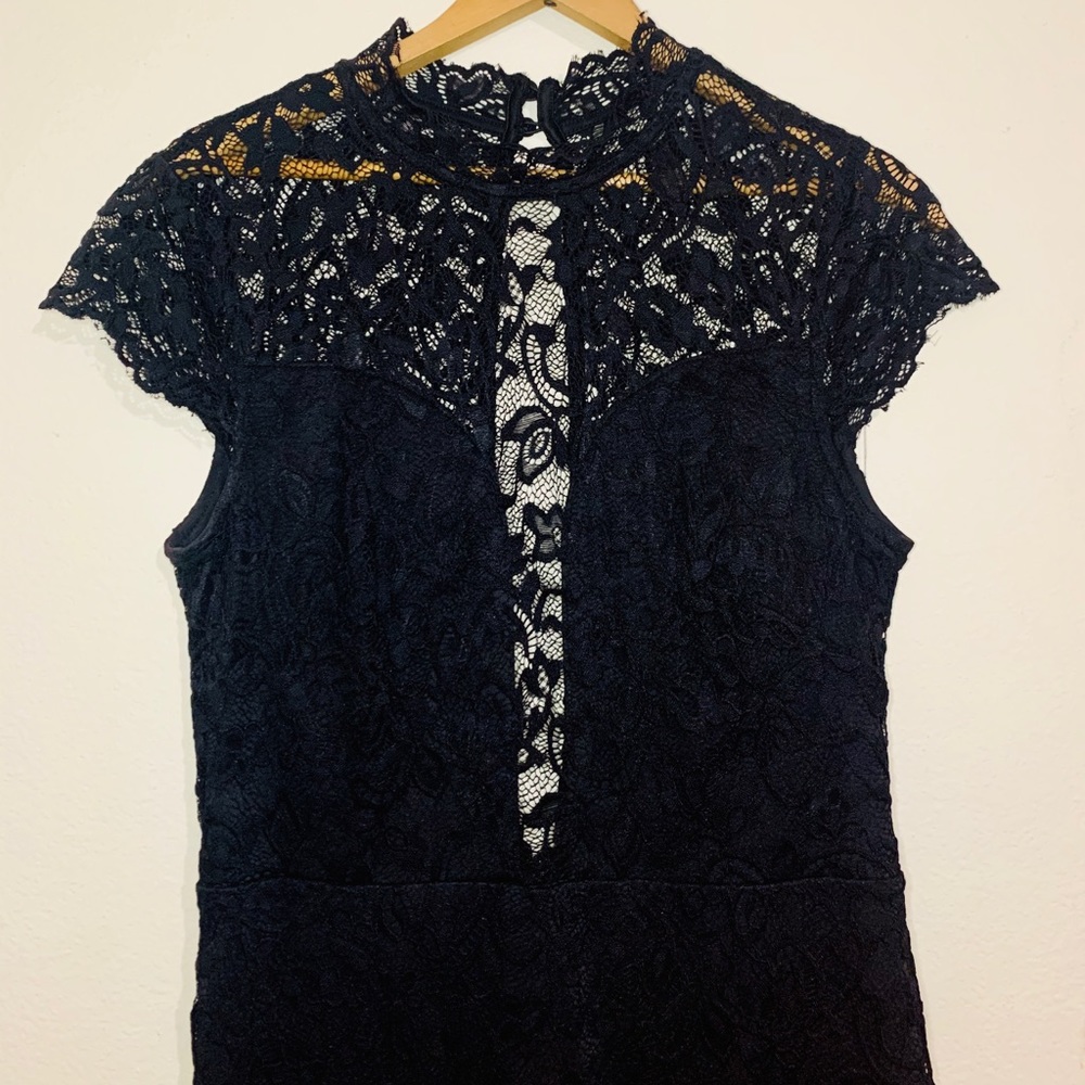🖤🤍bebe Crochet Lace Dress🤍🖤